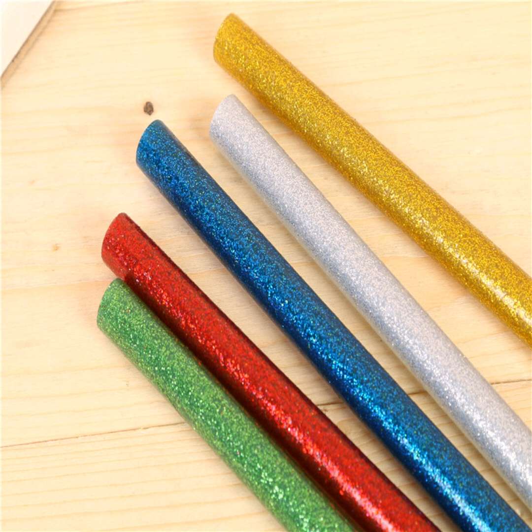 鼎力德热熔胶棒99闪光彩色胶棒7*180mm细节图