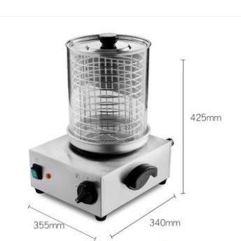 Valin electronic hot dog commercial steam type sausage broiler sausage insulation machine display machine buffet equipment. full figure