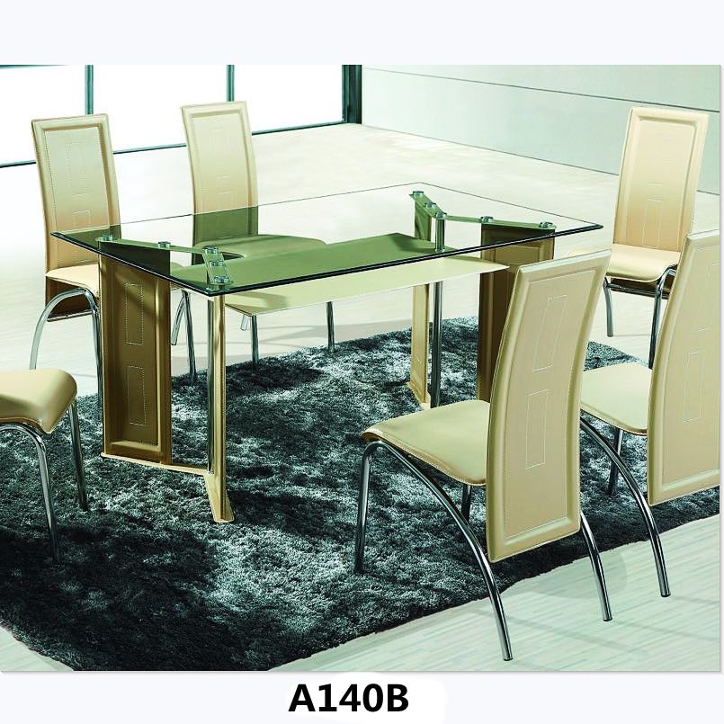 Lv Character Furniture - Toughened Glass Table Custom Home Chair Table Top Table Table Glass Plate Round Rectangle