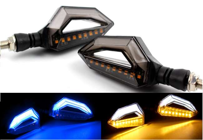 Motorcycle Turn Signal Light 01 Application Scenario