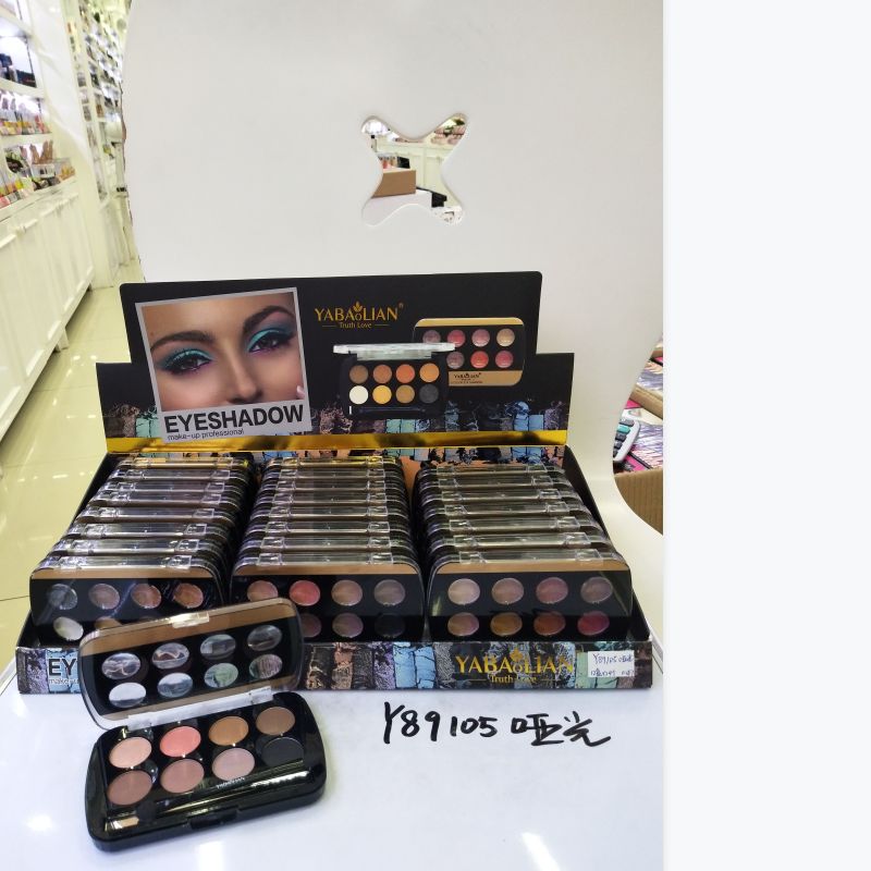 Y89105 matte eyeshadow easy to faint waterproof matte natural nude makeup light through thumbnail