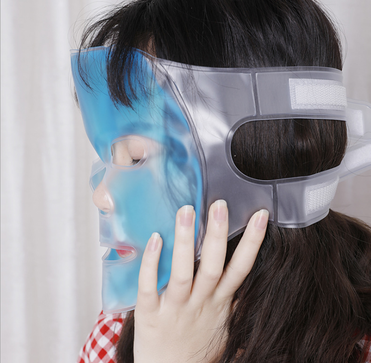 PVC ice mask, cold and hot dual-purpose gel mask detail image 5