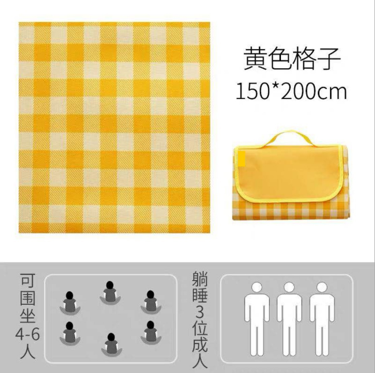 Portable moisture-proof MATS, outdoor floor MATS, beach MATS detail image 2