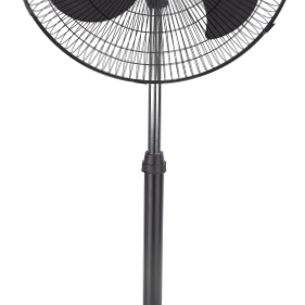 18-inch single-use black industrial fan