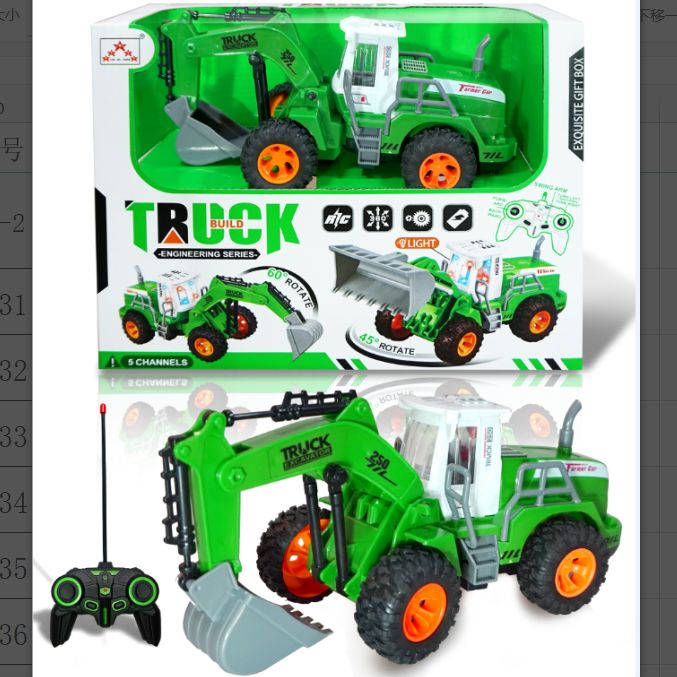 GC33 multi-interesting multi-style window box 4-way remote control car