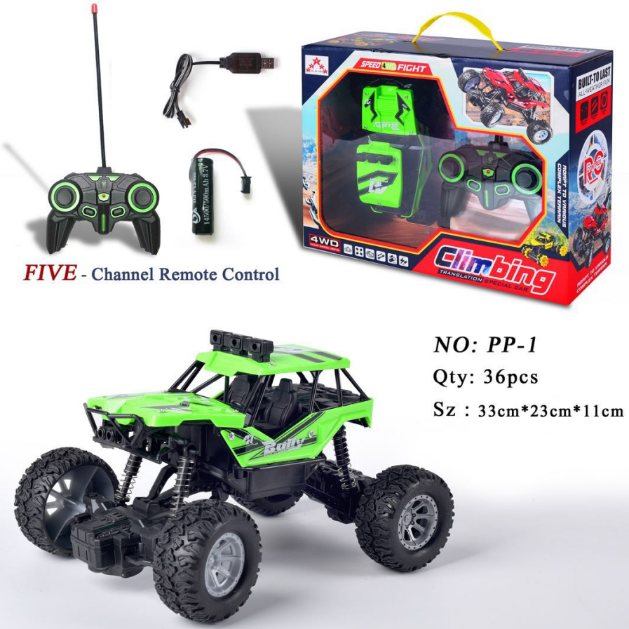 PP-1多趣味多样式开窗盒4通遥控车详情图3