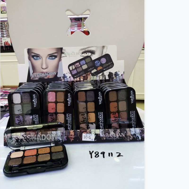 Y89112 high pearl eyeshadow easy to faint waterproof matte natural nude makeup light through thumbnail