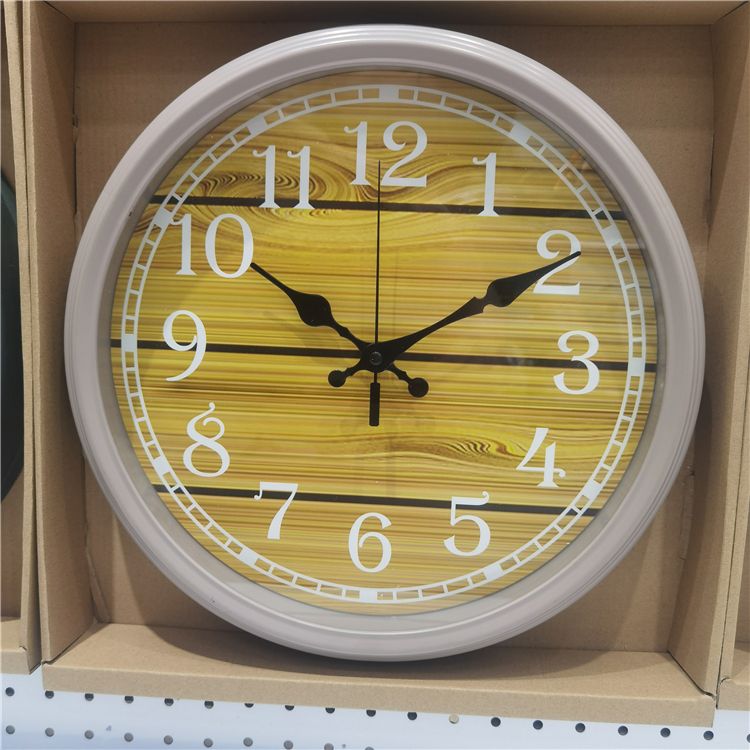 13.7-inch digital high-quality plastic frame silent home living room and bedroom wall clock for modern home decoration Specification image