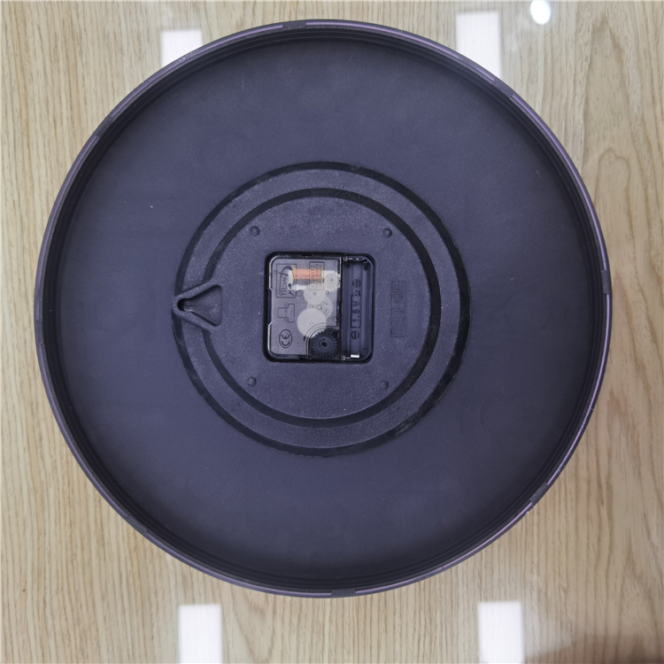 现代装饰12英寸无声三维金色数码极简艺术设计塑料家居廉价挂钟详情图3