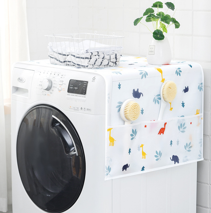 Storage dust-proof multi-functional refrigerator cover detail image 1