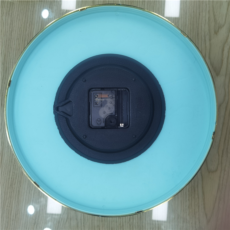 厚实金边塑料材质静音三维数码多色可定制现代装饰详情图2