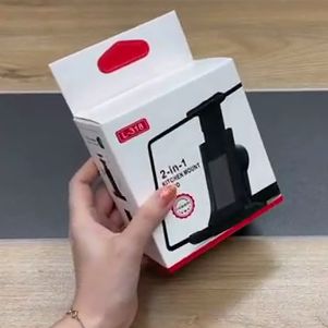 Mobile phone stand, tablet stand, desktop stand, multi-functional stand L-318 Application Scenario