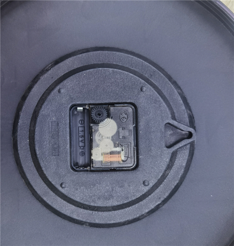 现代装饰12英寸无声三维金色数码极简艺术设计塑料家居廉价挂钟详情图4