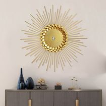 Creative entrance round metal iron art wall decoration wall hanging ornaments