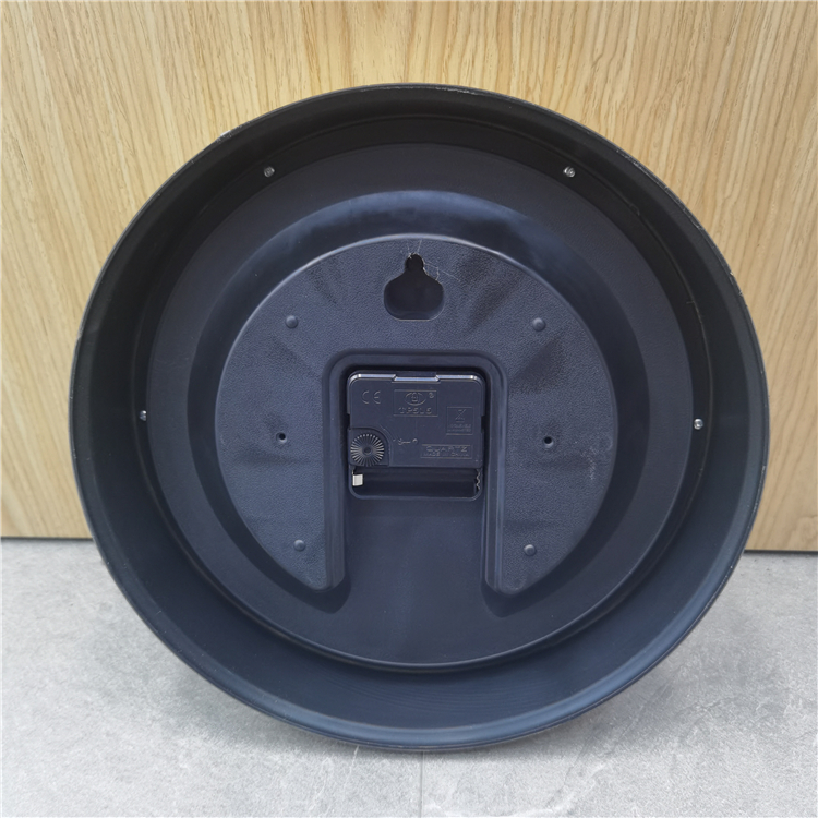 欧洲古董手表批发圆形数码夜光家居装饰无声挂钟详情图2