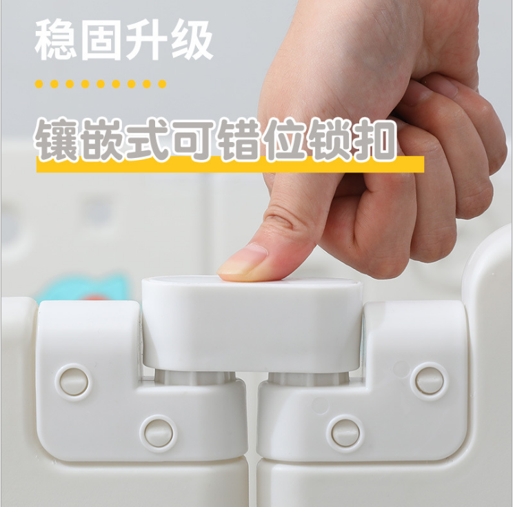 宝宝安全防护栏可折叠围栏详情图2