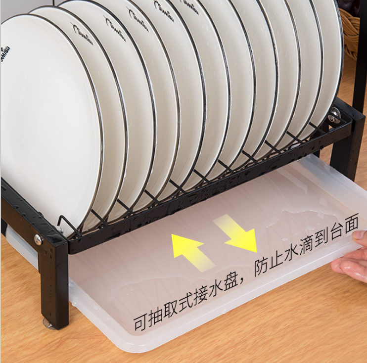 Stainless steel multi-functional household double-layer draining bowl detail image 4