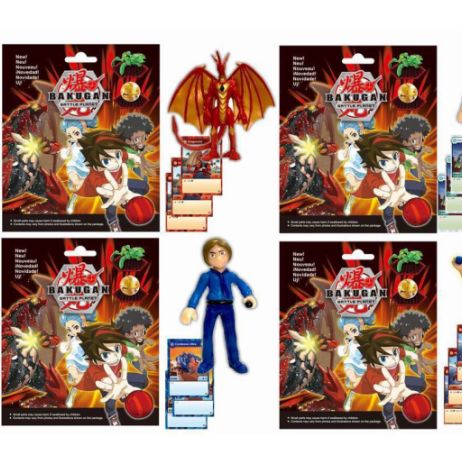 TM088-05S1 3.5-inch Baku doll single +3 card tin bag 6 models