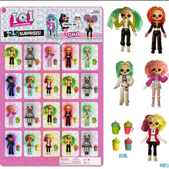TM003-88P20 4.5-inch IQI Surprise Doll 20 doll big board