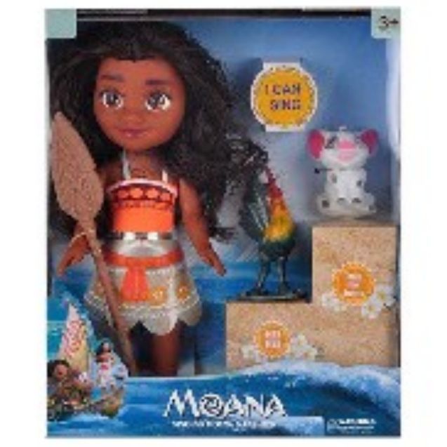 7130 10 inch Light Music Eye Moana with pig and chicken box set