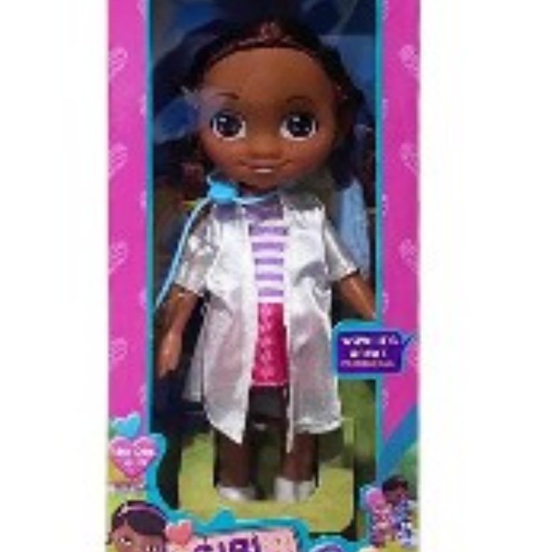 9760A 9-inch nurse with medical kit full vinyl body with English IC single box