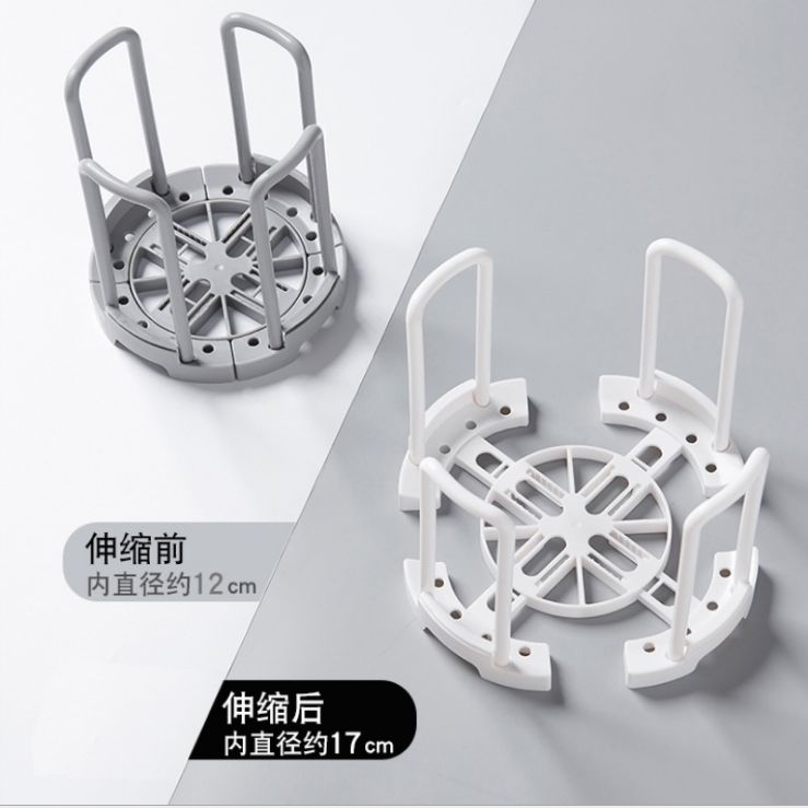 Multifunctional drain for countertop dishwashing rack