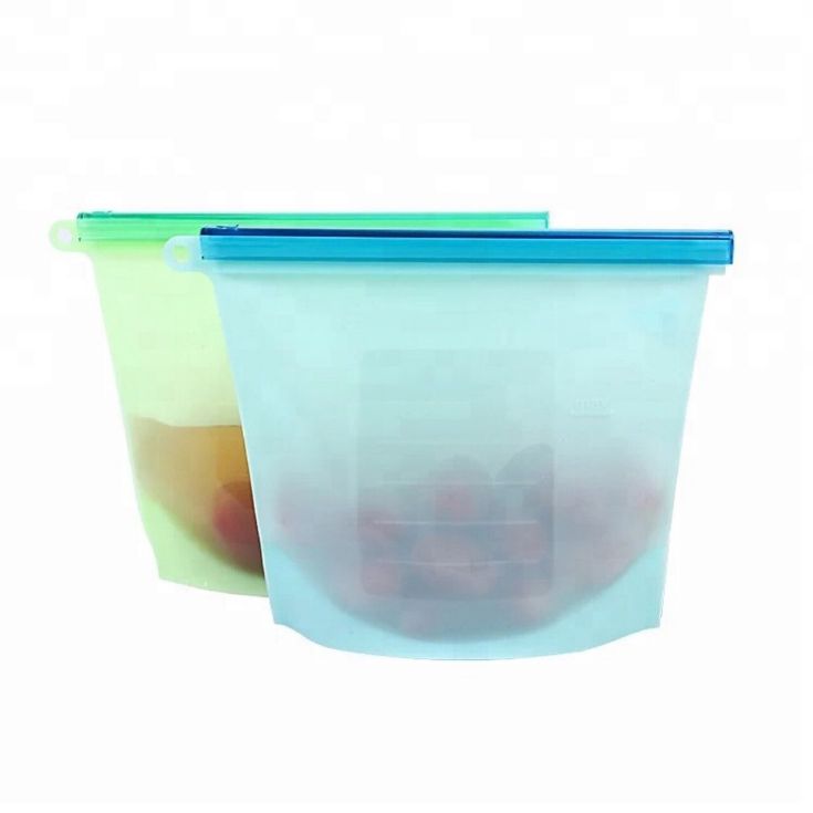 Silicone storage bag