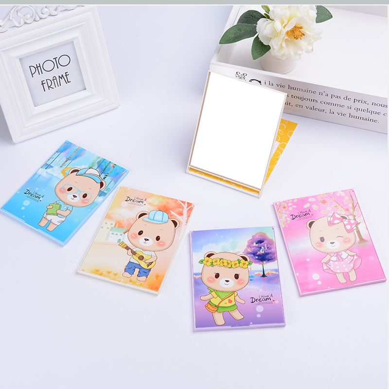 单面可折叠镜 简约学生日用百货化妆镜厂家直销化妆镜子化妆镜子详情图1