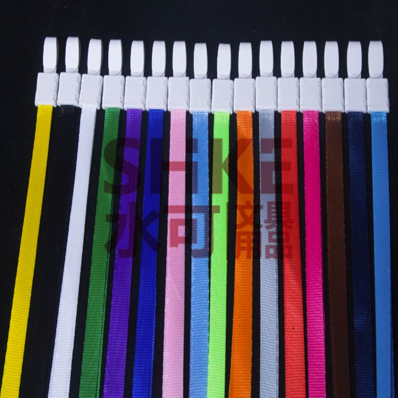 2cm一体扣加厚挂绳手机绳学生胸卡证件挂绳展会工作证 挂绳吊绳细节图