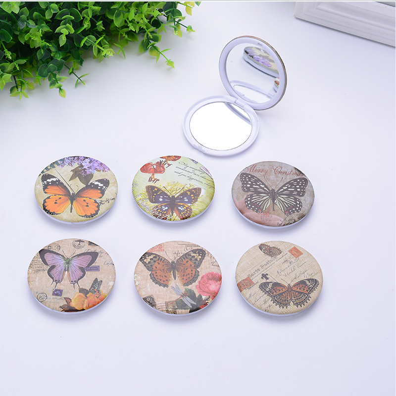 可爱便携双面镜 学生随身镜日用百货化妆镜厂家直销化妆镜子化妆镜子详情图1