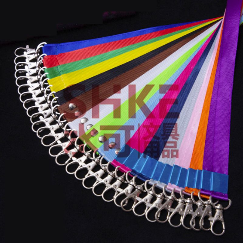 1.5cm广州龙虾钩手机绳学生胸卡证件挂绳展会工作证 挂绳吊绳