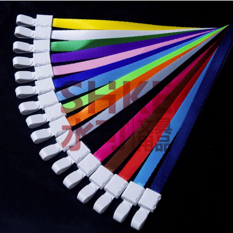 2cm一体扣加厚挂绳手机绳学生胸卡证件挂绳展会工作证 挂绳吊绳产品图