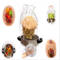 Stainless steel basket kitchen frying basket