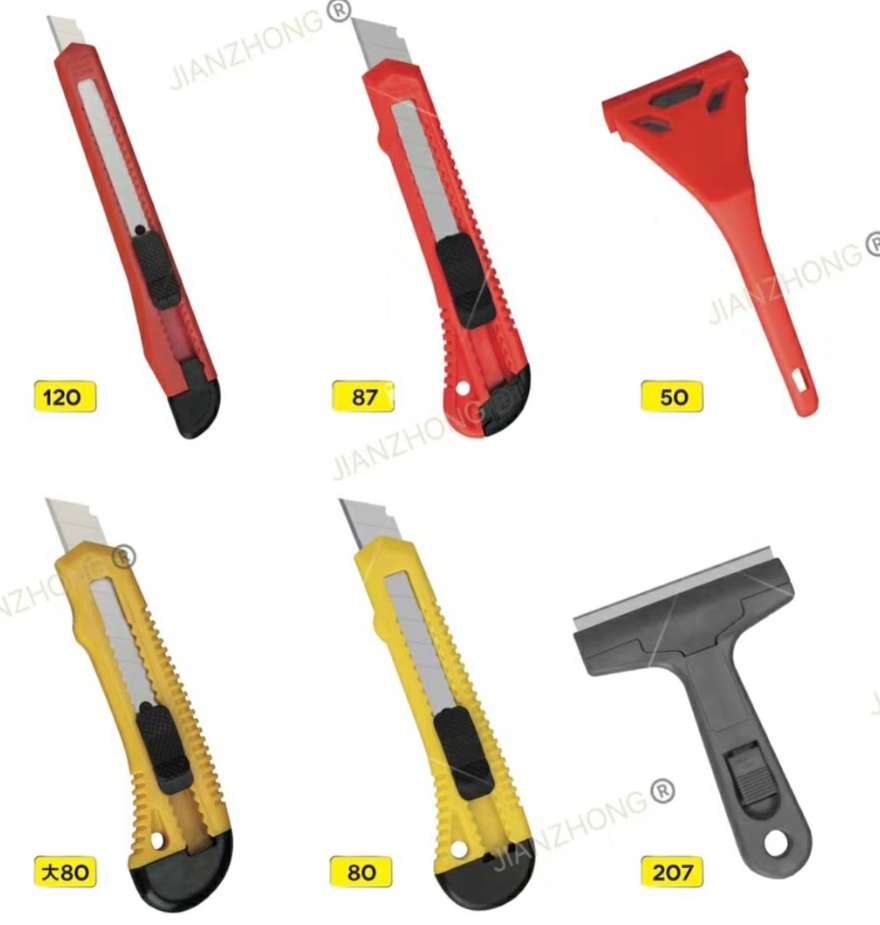 Scissors, scissors, utility knives, woodworking knives, shovels, tools, hardware knives, paper cutters details Picture