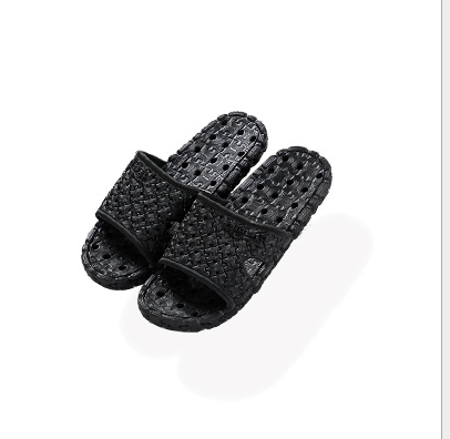Four Seasons Bathing Internet Celebrity thickened breathable indoor water leakage hole slippers detail image 1