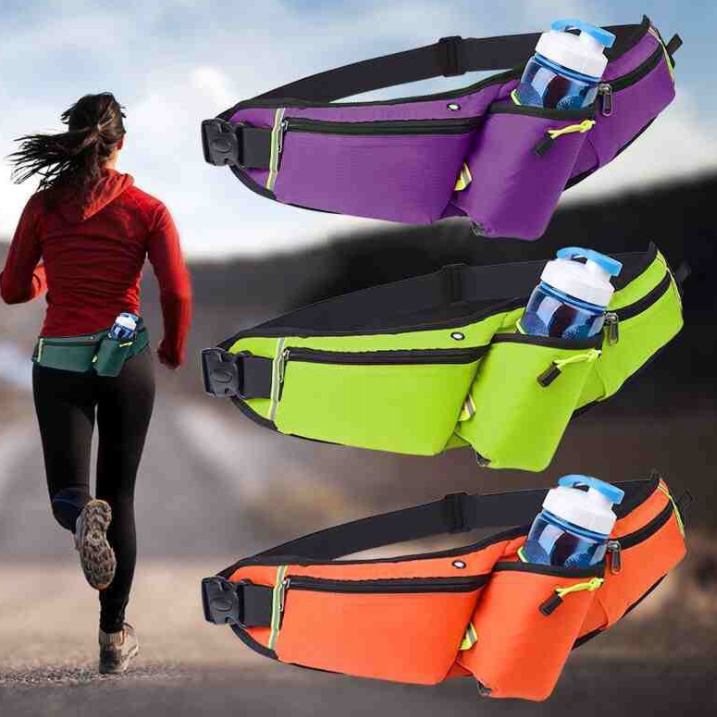 多功能旅游手机腰包 跑步运动水壶腰包