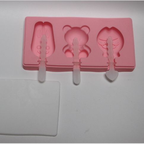Silicone ice cream Popsicle mold
