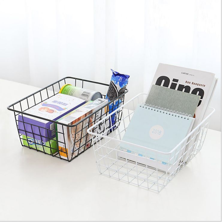 Kitchen snack organizer basket