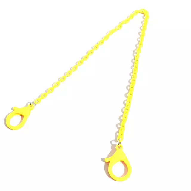 Rose Angel colorful link chain mask chain, children's colorful mask chain Specification image