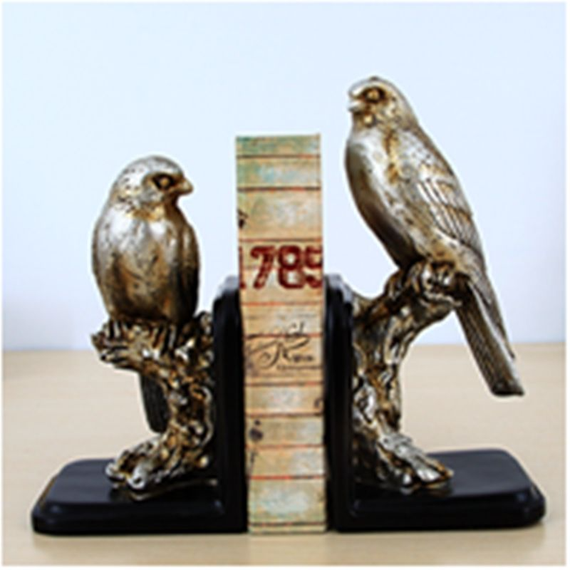 猫头鹰鸟树脂礼物陶瓷工艺品客厅装饰开业软装家居奢华时尚创意家居装饰品详情3