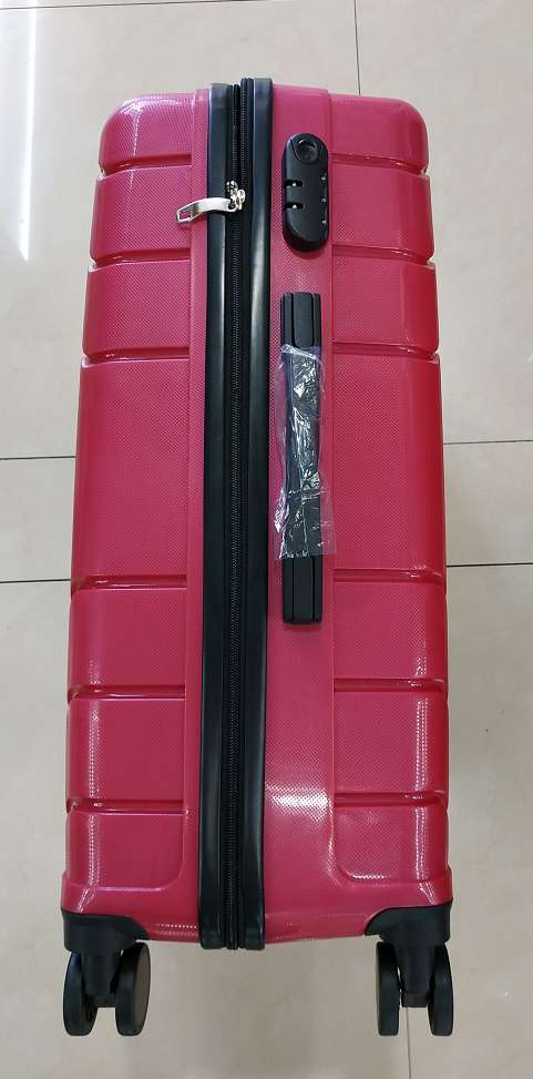 Pp002 Three-Piece Pull-Rod Box Cipher Box Travel Box Zipper Bag Pp Material Specification drawing