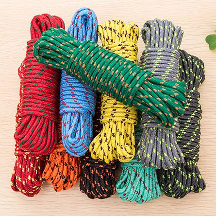 Thickened multi-functional nylon anti-slip and windproof clothesline detail image 2