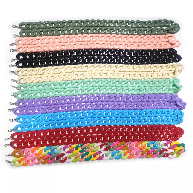 Rose Angel trendy and fashionable adult mask chain, acrylic ring buckle chain, eyeglass chain, Internet bestseller