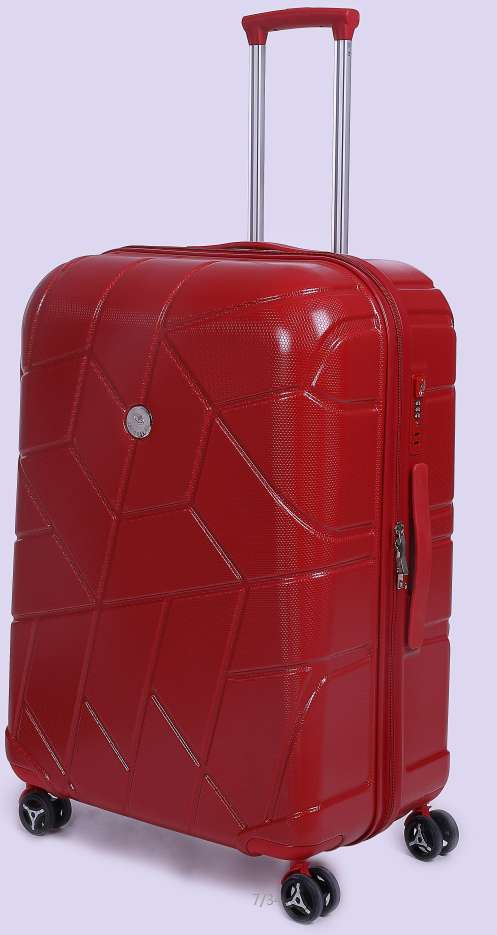 H198 Three-Piece Pull-Bar Box Cipher Box Suitcase Zipper Pc Material details Picture