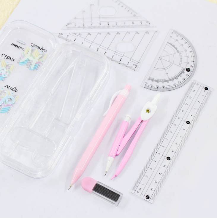 A 7-piece student drawing set detail image 3