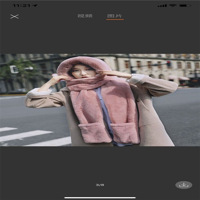 围巾女士欧美风潮流披肩秋冬折扣促销季外套百搭休闲批发344