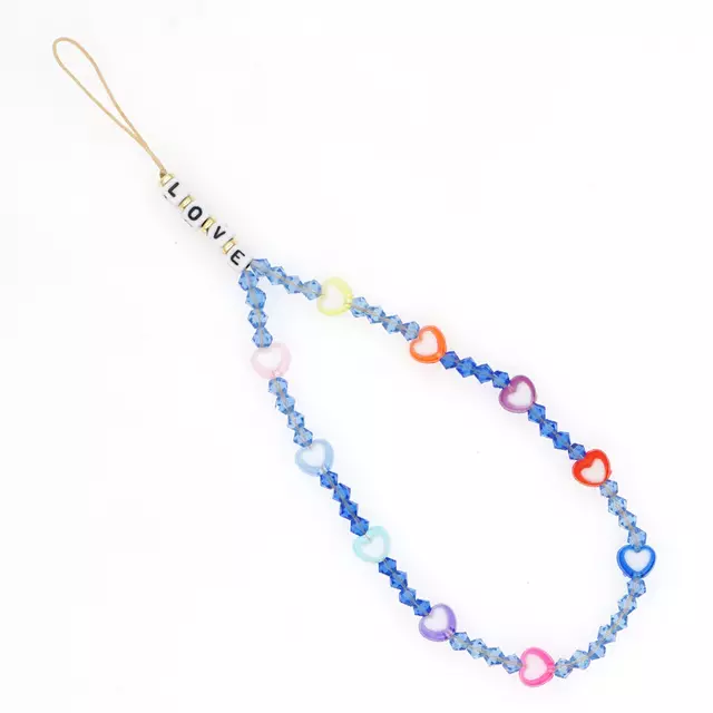 Rose Angel Network's best-selling colored soft clay mobile phone chain is a young and fashionable bestseller detail image 3