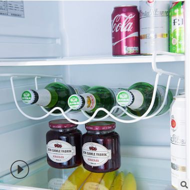 Refrigerator storage rack Storage rack Beer rack