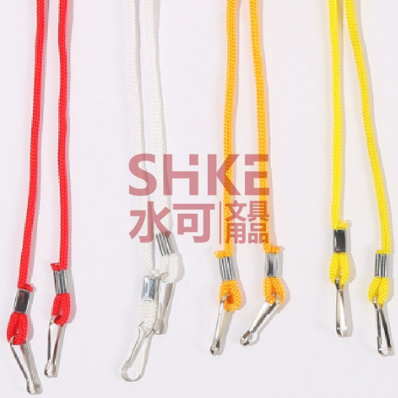 900D圆绳热销爆款数码印花口罩绳，防风绳 可调节儿童防丢口罩挂带【外贸专供】产品图