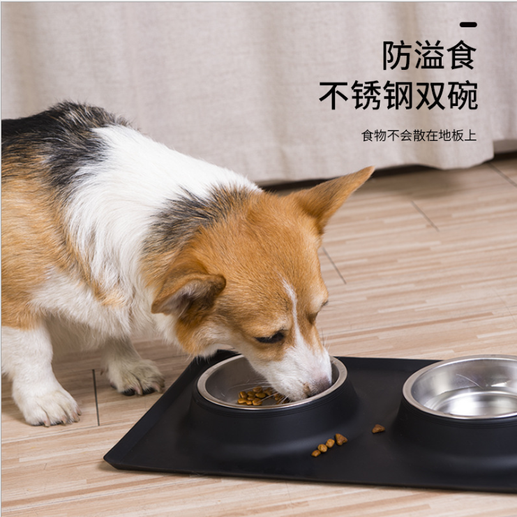 不锈钢双碗 详情图5